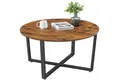 Produktbild: VASAGLE Couchtisch, Kaffeetisch, Ø88 x 47 cm, für Wohnzimmer