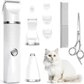 Produktbild: Profi Schermaschine Set für Katzen & Hunde | Leise & Kraftvoll | USB-C Aufladung