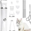 Produktbild: Haarschneidemaschine Haustier Set für Katzen Hunde leise USB-C Akku Pflegewer...