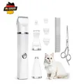 Produktbild: Tierpflegeset Schermaschine Katze USB-C 3 Schneidköpfe