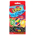 Produktbild: Mattel Games UNO H2O to Go, UNO Kartenspiel für die Familie, UNO wasserfest und zum Anhängen mit Karabinerhaken, Perfekt als Strand Spielzeug oder Reisespiel, für 2-10 Spieler, ab 7 Jahren, P1703