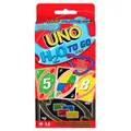 Produktbild: UNO H2O to Go Kartenspiel wasserfest mit Karabiner Strand/Reisespiel 2-10