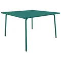 Produktbild: Vente-Unique Gartentisch, Blau, Metall, Uni, Quadratisch, 120x75x120 cm, Gartenmöbel, Gartentische, Gartentische