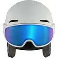 Produktbild: Alpina Alto Q-Lite Skihelm (Weiß 55 Größe) Freeridehelme A9236