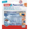 Produktbild: tesa Powerstrips Transparent Deko Haken LARGE (58813-00000-20)