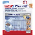 Produktbild: tesa POWERSTRIPS® Klebehaken Large  Transparent Inhalt: 2 St.