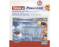 Produktbild: tesa Powerstrips Transparent Deco Haken L 2 Stück