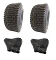 Produktbild: 2x Schlauch + 2x 13x5.00-6 s2101 13x5-6 Reifen für Aufsitzmäher Rasentraktor