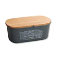 Produktbild: KESPER Brotbox Bambus Kunststoff B34xT18xH14cm Grau