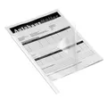 Produktbild: DURABLE Klemmschienen weiß DIN A4 30 Blatt, 50 St.
