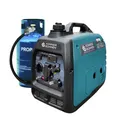 Produktbild: K&S Notstromaggregat Dual LPG GAS Benzin Inverter Stromerzeuger Generator 3,1KW
