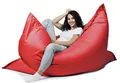 Produktbild: sunnypillow XL Sitzsack, Riesensitzsack Outdoor & Indoor 100 x 150 cm mit 140L Styropor Füllung Sessel für Kinder & Erwachsene Sitzkissen Sofa Beanbag viele Farben und Größen zur Auswahl Rot