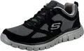 Produktbild: Skechers Burns- Agoura Herren Turnschuhe, Black Black 52635 Bkgy, 43 EU
