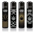 Produktbild: Clipper Feuerzeug 4er Set: (Gold & Silver Leaves)