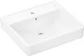 Produktbild: hansgrohe Xanuia Q Aufsatzwaschtisch, mit Hahnloch, mit Überlauf, geschliffen, 550x480mm, weiß, 60238450