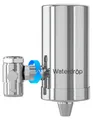 Produktbild: Waterdrop WD-FC-06 Wasserfilter Wasserhahn aus Rostfreiem Stahl, Kohleblock Wasserfiltersystem, Leitungswasserfilter, Entfernt Chlor, Schwermetalle und Schlechten Geschmack (1 Filter Enthalten)