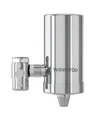 Produktbild: Waterdrop WD-FC-06 Wasserfilter Wasserhahn aus Rostfreiem Stahl, Kohleblock Wasserfiltersystem, Leitungswasserfilter, Entfernt Chlor, Schwermetalle und Schlechten Geschmack (1 Filter Enthalten)