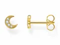 Produktbild: Thomas Sabo Charming Collection - H2133-414-14 - Mond - 1 Stück Ohrstecker - Ohrring - Silber - Gelbgold - Zirkonia - Klar