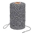 Produktbild: jijAcraft Bäcker Bindfäden, 200m Baumwolle Schnur, 2MM Bastelschnur Dekokordel Schnur zum für DIY, Handwerk, Geschenke Verpacken, Gartenarbeit