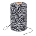 Produktbild: Bäcker Bindfäden, 200m Baumwolle Schnur, 2MM Bastelschnur Dekokordel Schnur z...