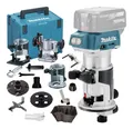Produktbild: Makita Akku-Multifunktionsfräse 18V, DRT50ZJX2, 6/8 mm, Ohne Akku in MAKPAC 4