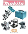 Produktbild: Makita Akku 18V Multifunktionsfräse DRT50ZJX2 Oberfräse Fräse DRT50 im MakPac 4