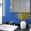 Produktbild: Mosaikfliesen 11 Stk. Blau 30x30 Cm Glas