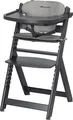 Produktbild: Bebeconfort Timba + Sitzkissen, Kinderhochstuhl Mitwachsend, 6 Monate-10 Jahre, Abnehmbares Tablett, Verstellbarer Sitz/Fußstütze, Mineral Graphite