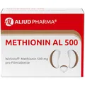 Produktbild: Methionin AL 500 Filmtabletten zur Harnansäuerung, 50 St. Tabletten