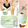 Produktbild: Matcha Tee Set / Teeschale Matchaschale / Matchabesen Bambusbesen Besen