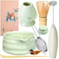 Produktbild: Matcha Set Bambus Besen Chasen Schale & Sieb Vollständiges Zubehör Kit Geschenk