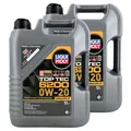 Produktbild: Liqui Moly Top Tec 6200 0W-20 / 2x 5 Liter Kanister Leichtlauf Motorenöl ACEA C5