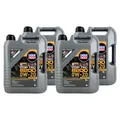 Produktbild: Liqui Moly Top Tec 6200 0W-20 / 4x 5 Liter Kanister Leichtlauf Motorenöl ACEA C5
