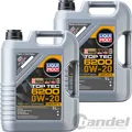 Produktbild: 2x5L LIQUI MOLY MOTORÖL TOP TEC 6200 0W-20 passend für VW 508/509.00 ACEA C5