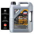 Produktbild: Liqui Moly Top Tec 6200 0W-20 Motoröl 5 Liter Longlife IV VW 50800 50900 Porsche