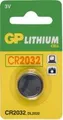 Produktbild: GP Battery CR2032 Knopfzelle CR 2032 Lithium 220 mAh 3 V 1 St.