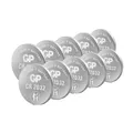 Produktbild: 10x GP Knopfzellen CR2032 CR 2032 Lithium Batterien 3V Industrie Zellen