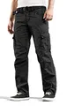 Produktbild: Timezone BenitoTZ Herren Cargohose Benito mit Stoffgürtel (W40/L32, Black)