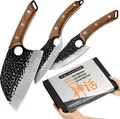 Produktbild: Matsato Messerset 3-teilig | Scharfes Küchenmesser Set, Ergonomischer Griff