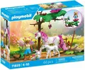 Produktbild: PLAYMOBIL 71839 Zauberhafter Einhorn-Stall für Mama und Fohlen