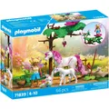 Produktbild: Playmobil 71839 Zauberhafter Einhorn-Stall für Mama und Fohlen (71839, Playmobil Princess Magic) (71839)