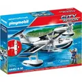 Produktbild: PLAYMOBIL City Action 4445 Tragflächenboot Polizeiflugzeug - Silber
