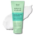 Produktbild: Rael Miracle Clear Anti Pickel Peeling Gesichtsreinigung – Korean Skincare, Porenreiniger für unreine Haut mit Salicylsäure & Bernsteinsäure, dermatologisch getestet, vegan, tierversuchsfrei (150 ml)