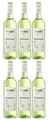 Produktbild: 6 Flaschen BioRebe Chardonnay Vegan, QbA, trocken, weiß 0,75L 12 % Vol.