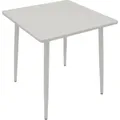 Produktbild: Bistrotisch denver 70x70cm quadratisch, Metall weiß