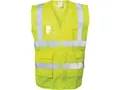 Produktbild: SAFESTYLE 23510-3 Warnweste ALBIN Größe XL gelb EN ISO 20471 Kl.2/EN ISO 13688