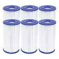 Produktbild: Bestway Flowclear Filterkartusche Gr. IV 14.2 x 25.4 cm, 6er-Sparset