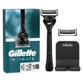 Produktbild: Gillette Intimate Rasierer für Männer, 1 Rasierer, 2 Ersatzklingen