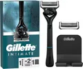 Produktbild: Gillette Body & Intimate Rasierer Herren + 2 Klingen & Duschhalter NEU