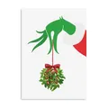 Produktbild: Nastami Weihnachtskarte lustig Postkarte Weihnachten Weihnachtskarten (GRINCH)